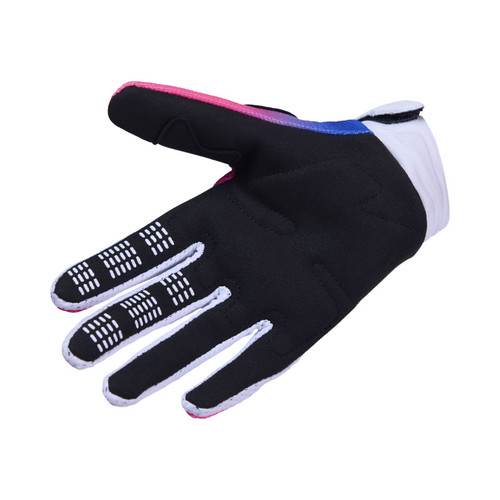 כפפות  פוקס ילדים כחול / ורוד - FOX 180 YTH COLLECT GLOVES V26