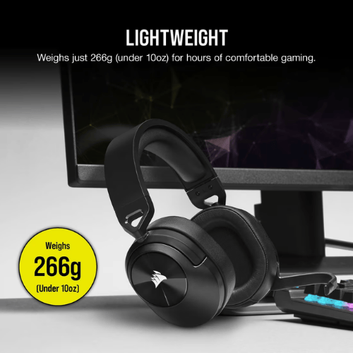 אוזניות גיימינג אלחוטיות Corsair HS55 Core Wireless