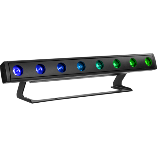 גוף תאורת שטיפה לד נטען מוגן מים PROLIiGHTS Z 8STRIP, 8x10W RGBW