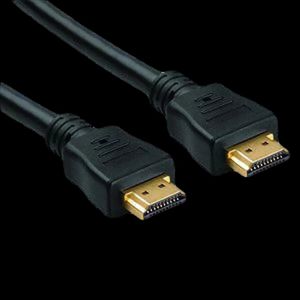 כבל HDMI- HDMI 5M HIGH SPEED זהב