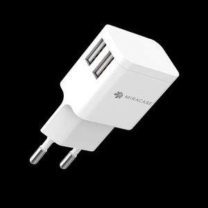 מטען USB לקיר 2.4A מבית MIRACASE