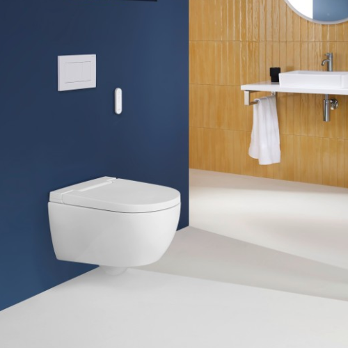 אסלה חכמה Geberit AquaClean Alba 146.350.01.1 | לבן