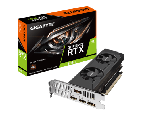 כרטיס מסך Gigabyte GeForce RTX 3050 6GB Low Profile