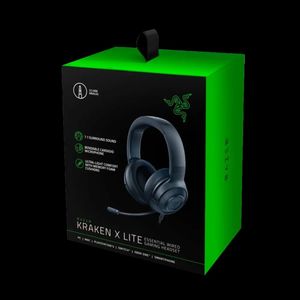 אוזניות גיימינג RAZER KRAKEN X LITE