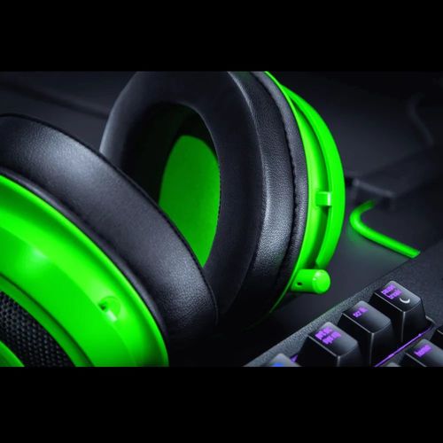 אוזניות גיימינג RAZER Kraken multi-platform ירוק