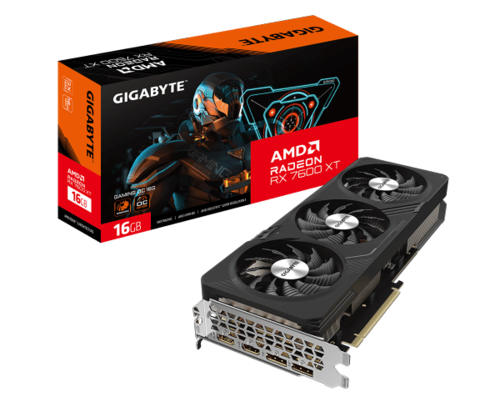 כרטיס מסך Gigabyte RX 7600 XT 16GB 128Bit OC