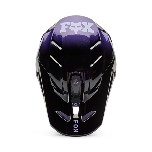 קסדת ילדים פוקס שחור / סגול  - FOX YTH V3 SPIRE V26