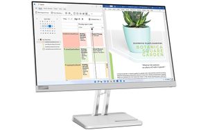מסך מחשב 27" לבן Lenovo L27e-40