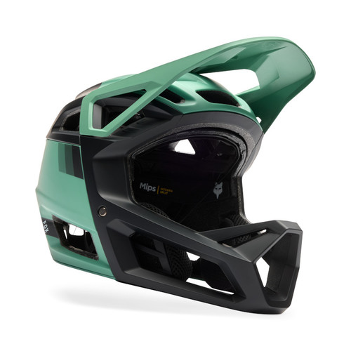 קסדת אנדורו מלאה פוקס שחור / טורקיז - FOX PROFRAME RS SOL V26 