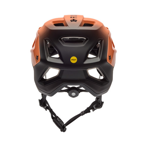 קסדת אול מאונטין לאופניים פוקס שחור / כתום - FOX SPEED FRAME PRO MIPS BACKFADE V26