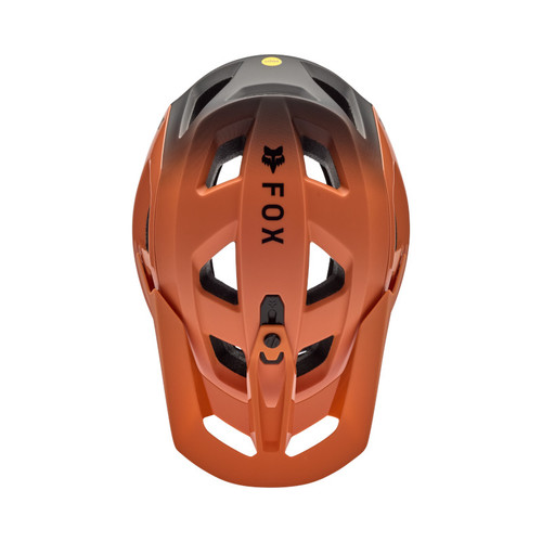 קסדת אול מאונטין לאופניים פוקס שחור / כתום - FOX SPEED FRAME PRO MIPS BACKFADE V26