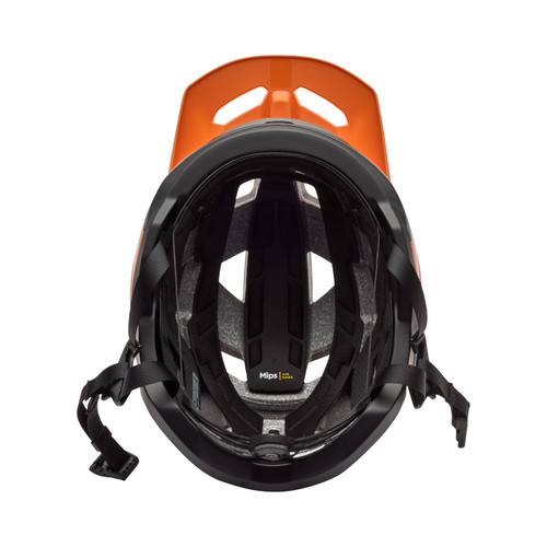 קסדת אול מאונטין לאופניים פוקס שחור / כתום - FOX SPEED FRAME PRO MIPS BACKFADE V26