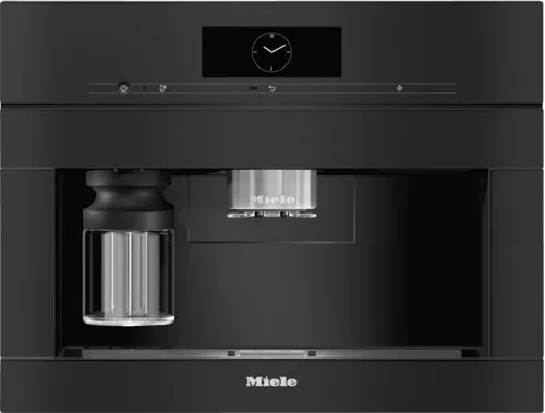 מכונת קפה אינטגרלית 45 ס”מ מבית MIELE מילה דגם CVA7845 BLACK גימור שחור 