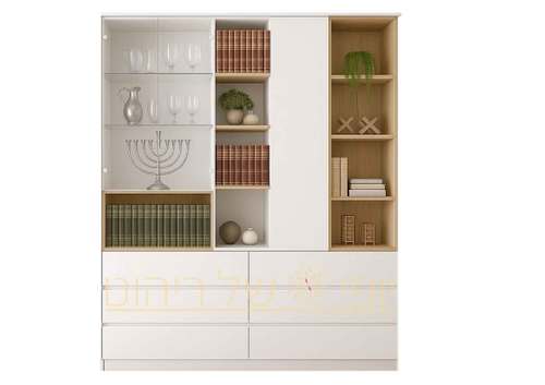 ספריה דגם קלאס 4 דלתות