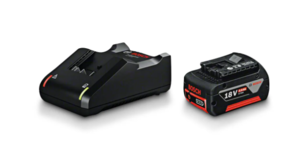 סוללה 18V GBA 4.0Ah + מטען Bosch GAL 18V-40