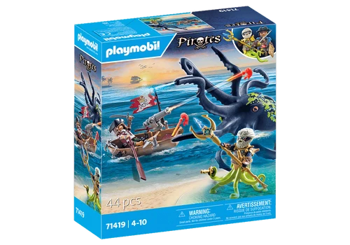 משחק פליימוביל פיראט עם תמנון ענק לגילאי 4+