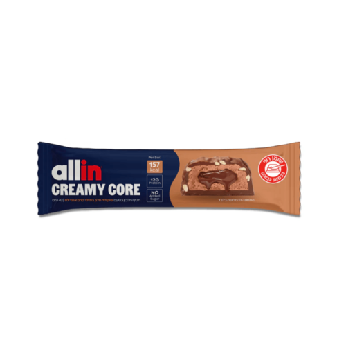 מארז חטיפי חלבון אול אין ליבת קרם אגוזי לוז | All in Creamy Core