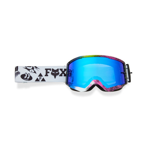 משקפי אבק פוקס עדשת מראה שחור / לבן - FOX MAIN COSMO SPARK V26