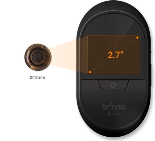 מצלמה לעינית הדלת Brinno PeepHole Camera