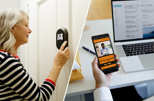 מצלמת WiFi לעינית הדלת Brinno Duo