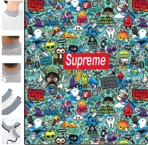 חלוק SUPREME צבעוני סגירת סילקון דגם CC-2100