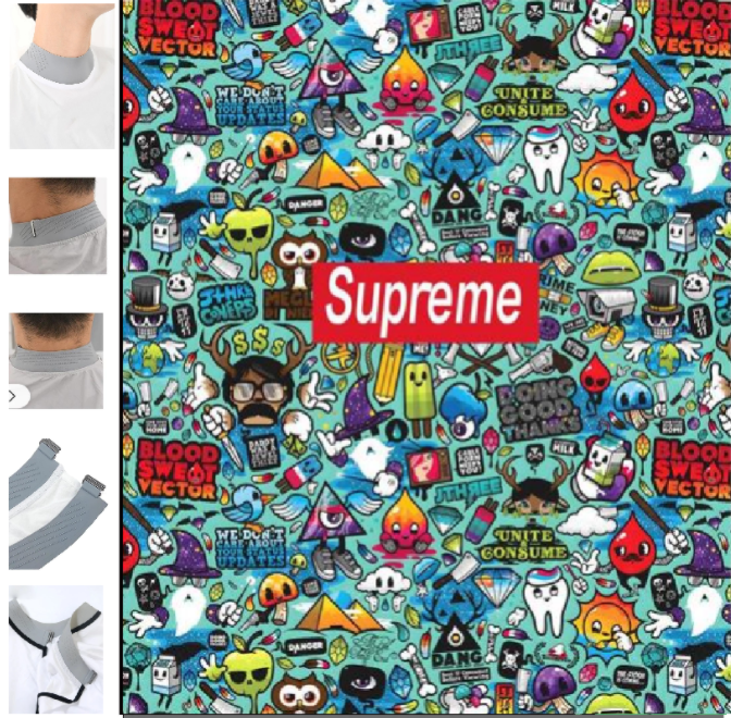 חלוק SUPREME צבעוני סגירת סילקון דגם CC-2100