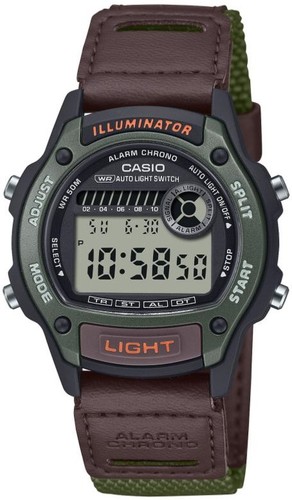 CASIO W-220HF-3A רצועת בד דיגיטלי
