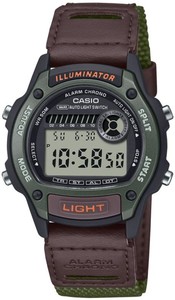 CASIO W-220HF-3A רצועת בד דיגיטלי