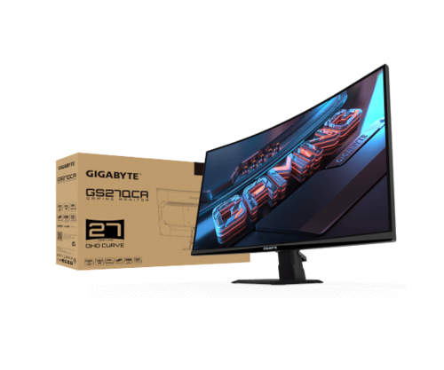 מסך קעור Gigabyte GS27QCA VA 180hz QHD HDR Ready AMD FreeSync