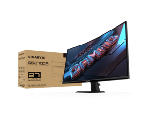 מסך קעור Gigabyte GS27QCA VA 180hz QHD HDR Ready AMD FreeSync