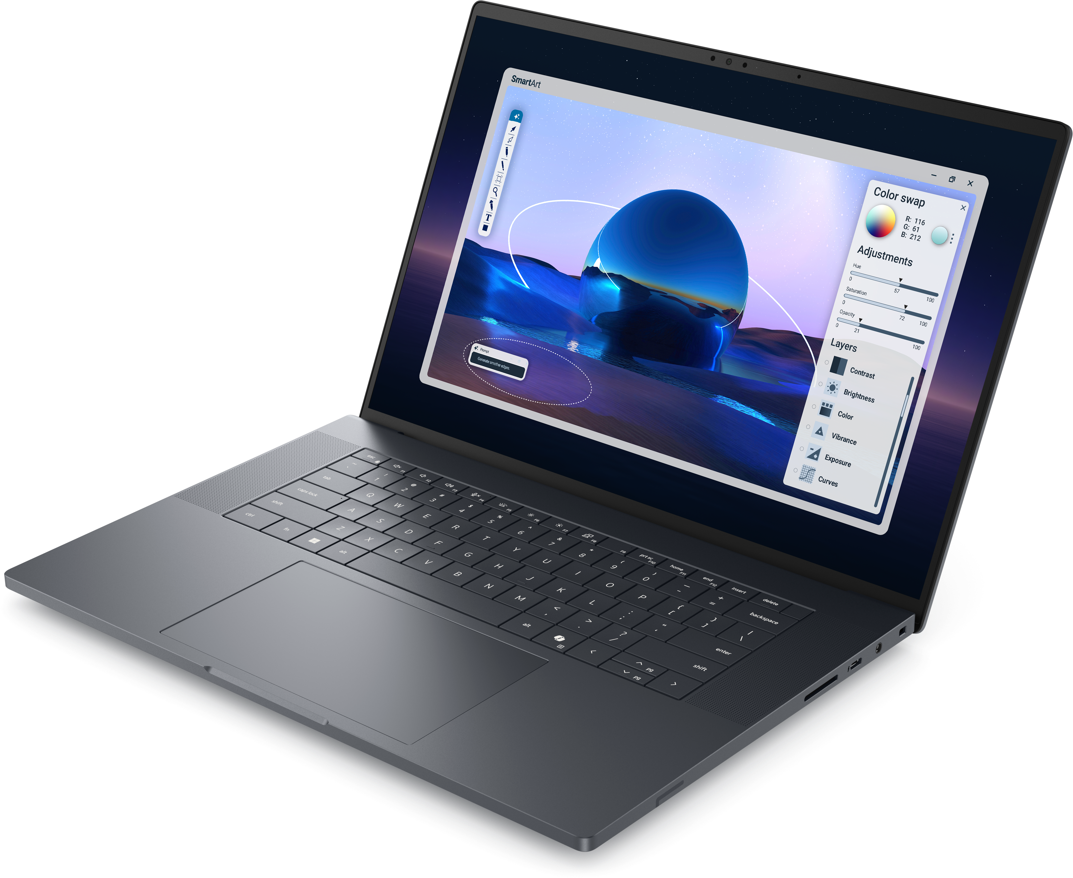 מחשב נייד Dell Pro Max Premium 16 PM-RD33-16268 דל