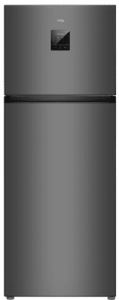 מקרר 2 דלתות TCL P370TM טי סי אל, מקפיא עליון, 249 ליטר, נירוסטה מושחרת
