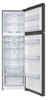 מקרר 2 דלתות TCL P370TM טי סי אל, מקפיא עליון, 249 ליטר, נירוסטה מושחרת