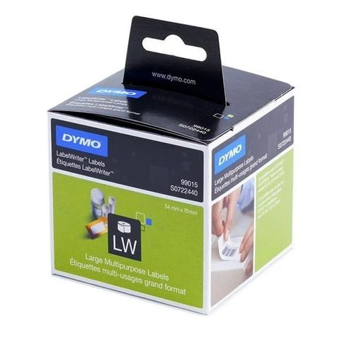 גליל מדבקות 54X70 למדפסת DYMO 99015