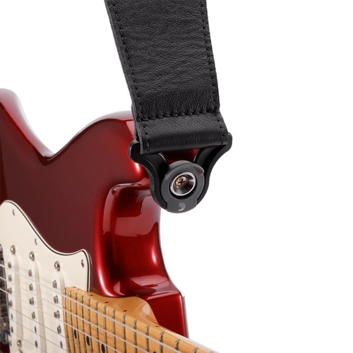 D'Addario Comfort Leather Auto Lock Guitar Strap