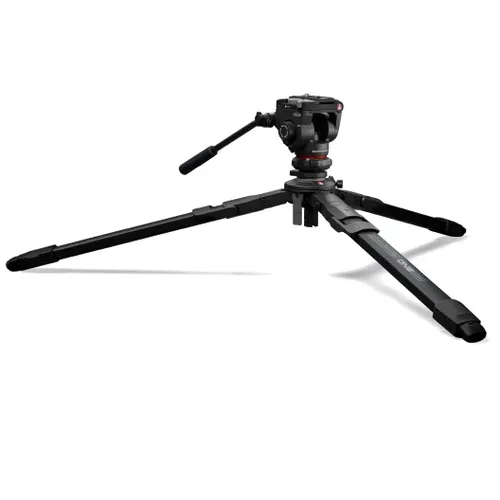 קיט חצובת אלומיניום וראש וידאו פתיחה מהירה Manfrotto One + 500X