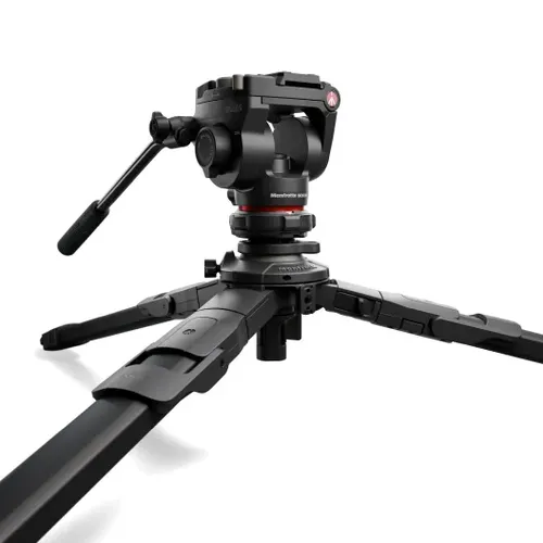 קיט חצובת אלומיניום וראש וידאו פתיחה מהירה Manfrotto One + 500X