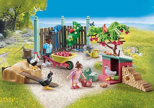 פליימוביל 71510 - חוות תרנגולות
