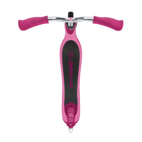 קורקינט לילדים ונוער פלואו FLOW 125 אורות בגלגלים ומשטח מחוזק תלת שכבתי - ורוד RUBY