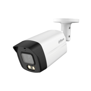 מצלמת אבטחה צינור DAHUA DH-HAC-HFW1500CMP-IL-A 5MP 3.6MM פנס אור לבן ל40 מטר+ראיית כוכבים ,0.02Lux. מיקרופון מובנה SMART