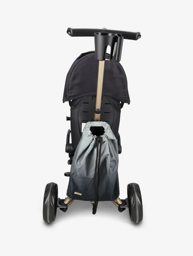 תלת אופן מתקפל 7 ב-1 בעל משענת מתכווננת MINENE X QPLAY צבע שחור