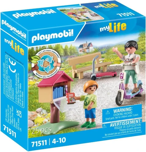 משחק פליימוביל קופסת ספרים עם אם וילד לגילאי 4+