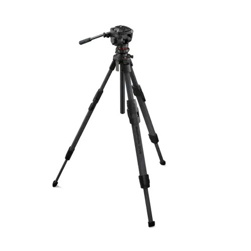קיט חצובת סיבי פחמן וראש וידאו פתיחה מהירה Manfrotto One + 500X