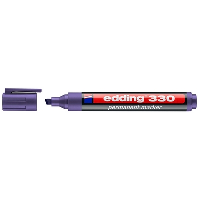 טוש פרמננט 330 טיפ קטום 1-5 מ"מ EDDING סגול