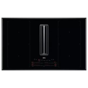 כיריים אינדוקציה 83 ס"מ משולבות קולט AEG CCE84751FB MaxiSense