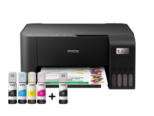 מדפסת ‏הזרקת דיו ‏משולבת Epson EcoTank L3250 
