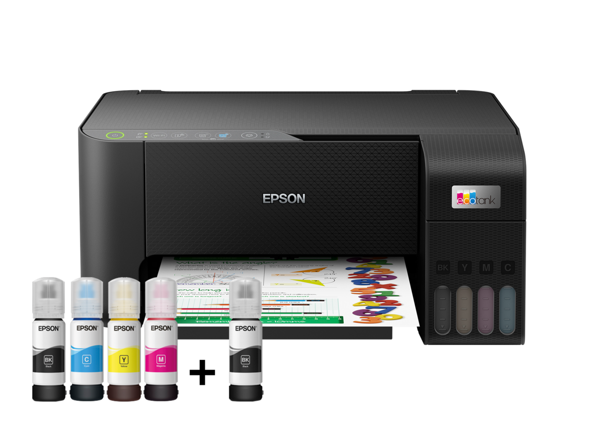 מדפסת הזרקת דיו משולבת Epson EcoTank L3250