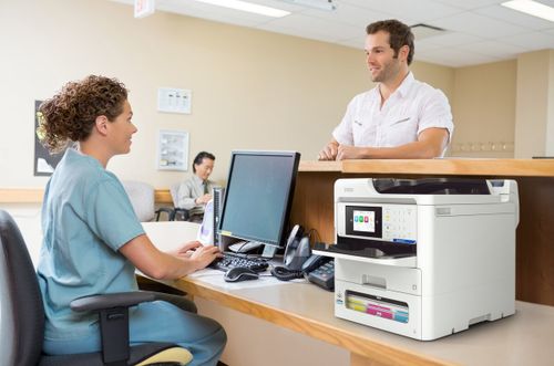 מדפסת צבע משולבת Epson WorkForce Pro EM-C800RDW