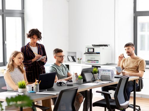 מדפסת צבע משולבת Epson WorkForce Pro EM-C800RDW