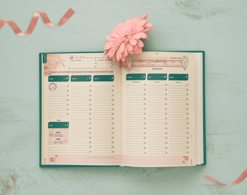 יומן מטרה לשנת תשפ